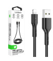 LAMTECH CHARGING & DATACABLE LIGHTNING 2m BLACK