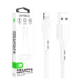 LAMTECH CHARGING & DATACABLE LIGHTNING 1m  WHITE