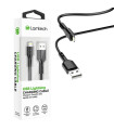 LAMTECH CHARGING & DATACABLE LIGHTNING 1m BLACK