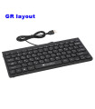 LAMTECH USB MINI KEYBOARD BLACK