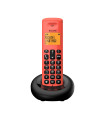 Ασύρματο τηλέφωνο με δυνατότητα αποκλεισμού κλήσεων E160 EWE κόκκινο