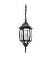 OUTDOOR PENDANT LIGHT PRAG-H 1xE27 IP44 BLACK 3240180 VITO