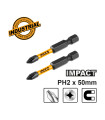 Κατσαβιδόμυτες Impact PH2x50mm 2 τεμ.